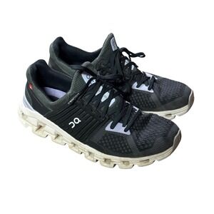 On Cloudswift Running Shoes Black Rock Road Trainers Sneakers